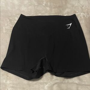 Gymshark Black High-Waist Bike Shorts